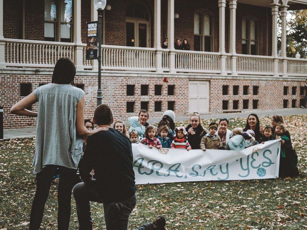 PHOTO: He knows how much I love the kids. It was so special, said Sara Trigero.