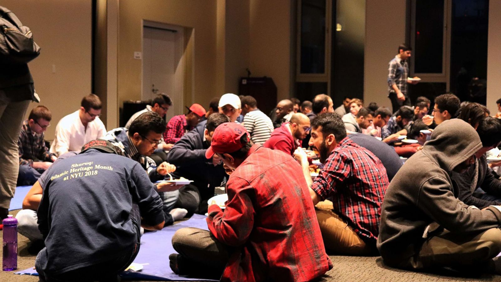 PHOTO: Young Muslims in New York City find community during Ramadan at the Islamic Center at New York University.