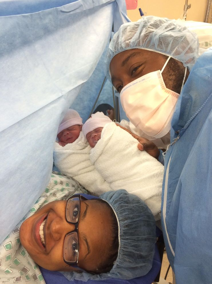 PHOTO: Robert and Nia Tolbert welcomed their twins Riley and Alexander in 2015.
