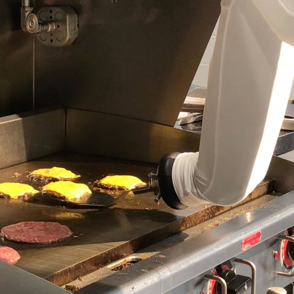 VIDEO: This robot named Flippy can cook your hamburger for you
