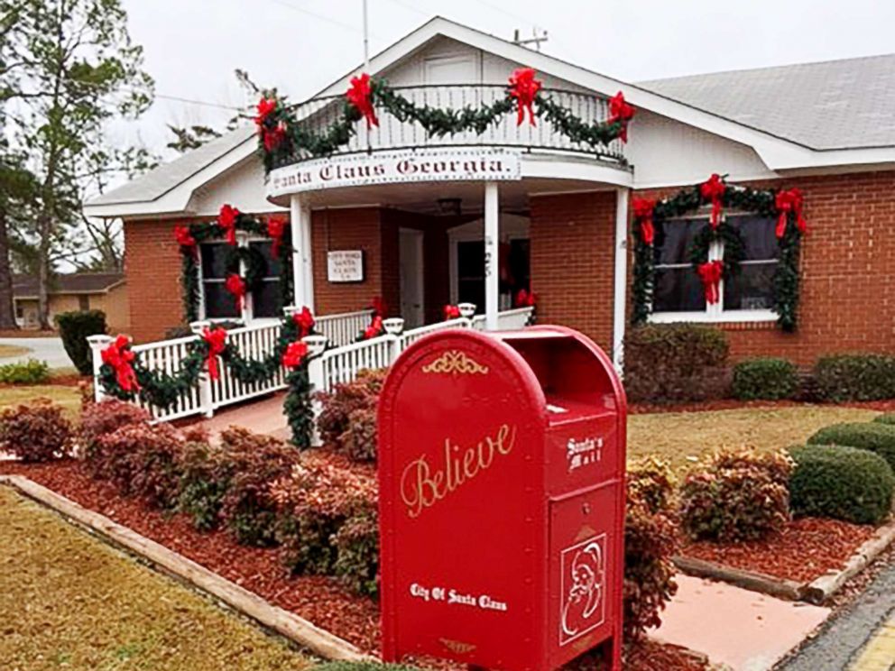 How Christmas is celebrated in reallife towns with the name of Santa