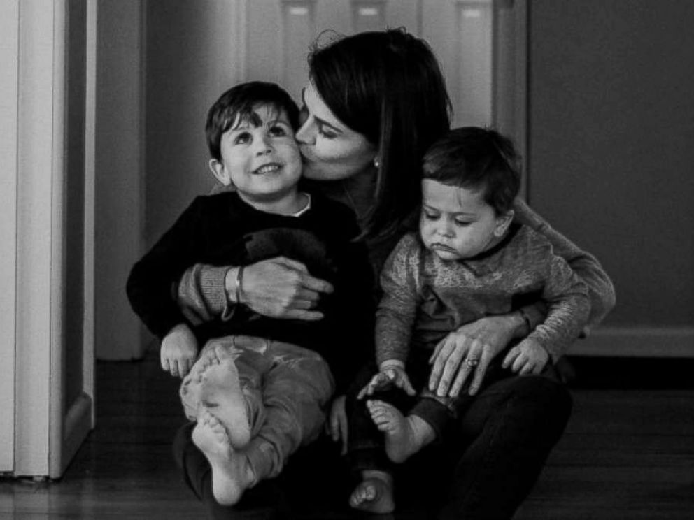 PHOTO: Sara Chivers fought and beat brain cancer in 2008 but it returned in March. She wrote a goodbye letter to her sons.