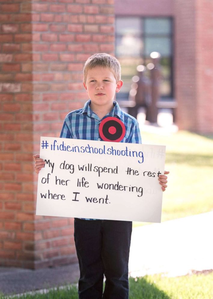 PHOTO: Paint the Sky Photography captured these images inspired by the trending hashtag #IfIDieInASchoolShooting. 
