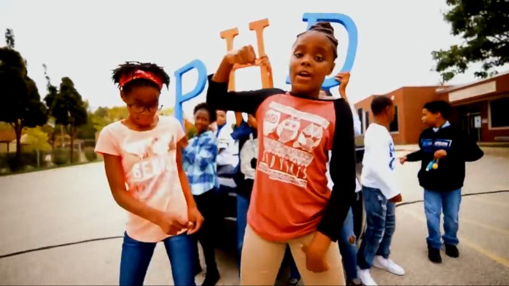 PHOTO: The educational rap video and song, "Excellence First," which encourages the message of staying in school, has been viewed, and learned by hundreds of thousands of people on social media and YouTube. 
