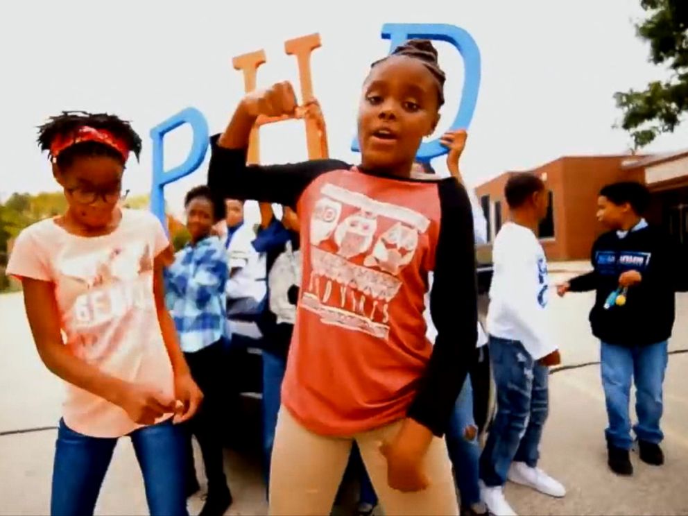 PHOTO: The educational rap video and song, Excellence First, which encourages the message of staying in school, has been viewed, and learned by hundreds of thousands of people on social media and YouTube.