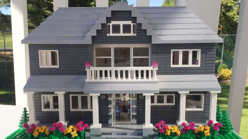 Shari Austrian, 39, has built a business of building homes out of Legos.