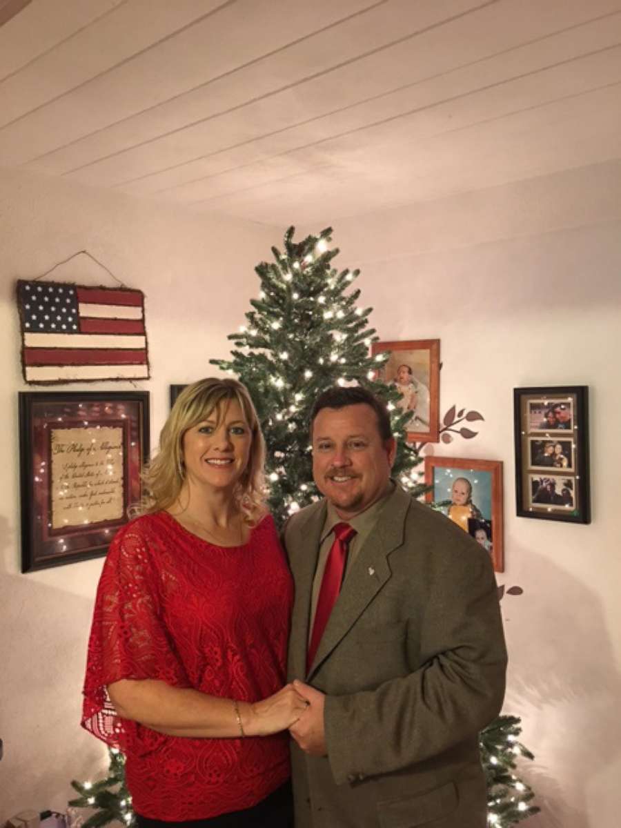 PHOTO: James and Kimberly Snead pictured here at Christmas, opened the doors of their Parkland, Fla., home to Nikolas Cruz, 19, after his adoptive mother died in November.