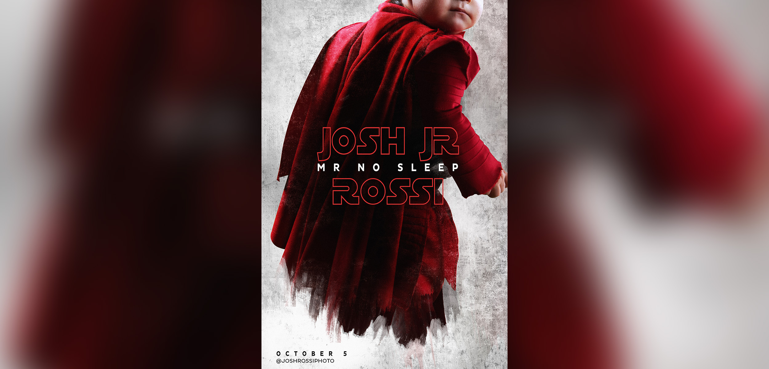 How Josh Rossi Won the Holidays with His Family's The Last Jedi Card
