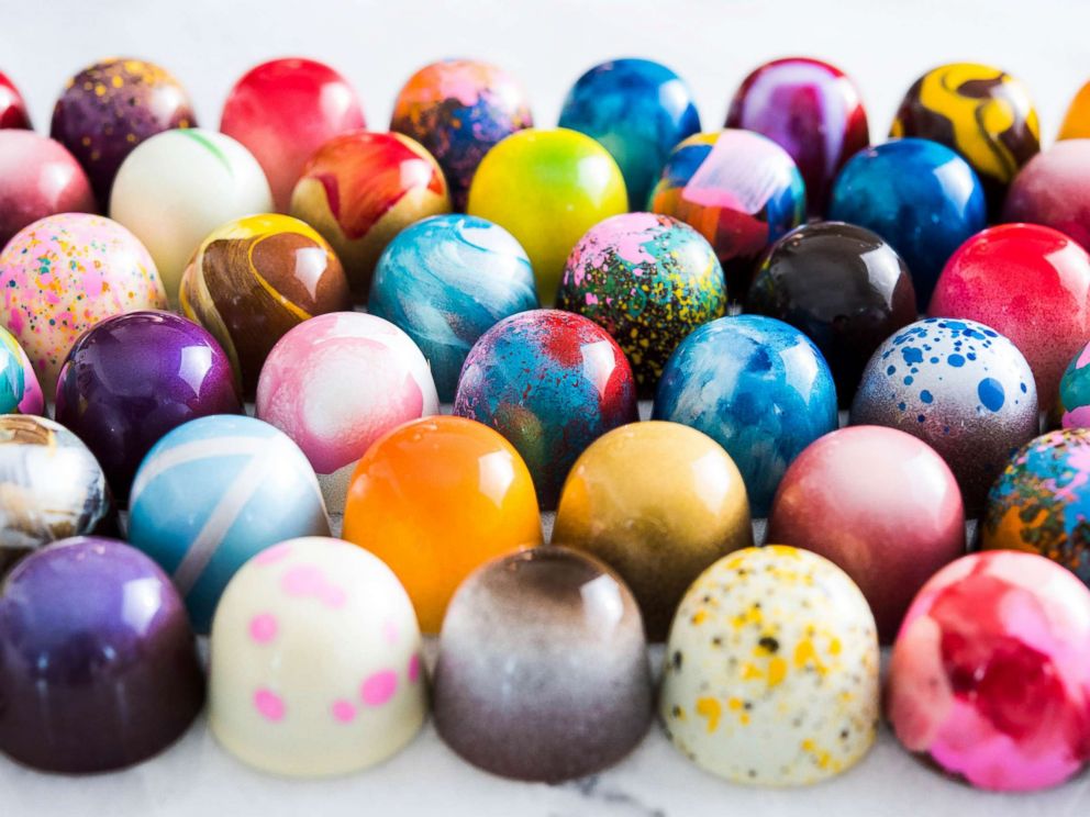 PHOTO: Stick With Me Sweets, a boutique chocolate shop in New York City, specializes in chocolate bon bons that are hand-painted.