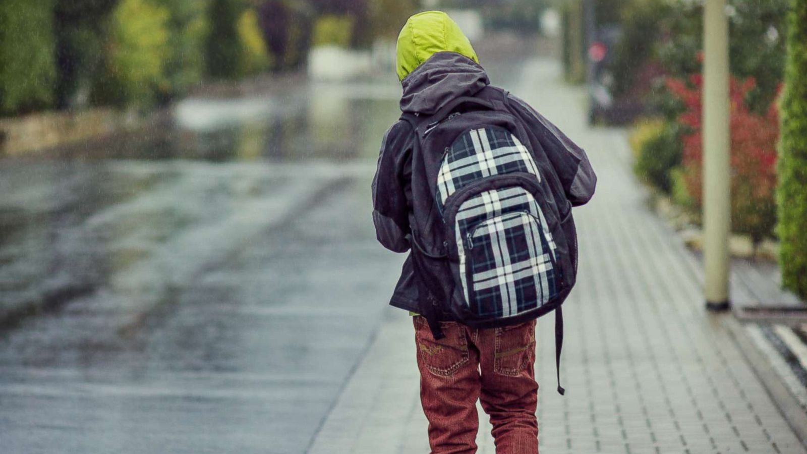 PHOTO: A boy walks home from school in an undated stock photo.