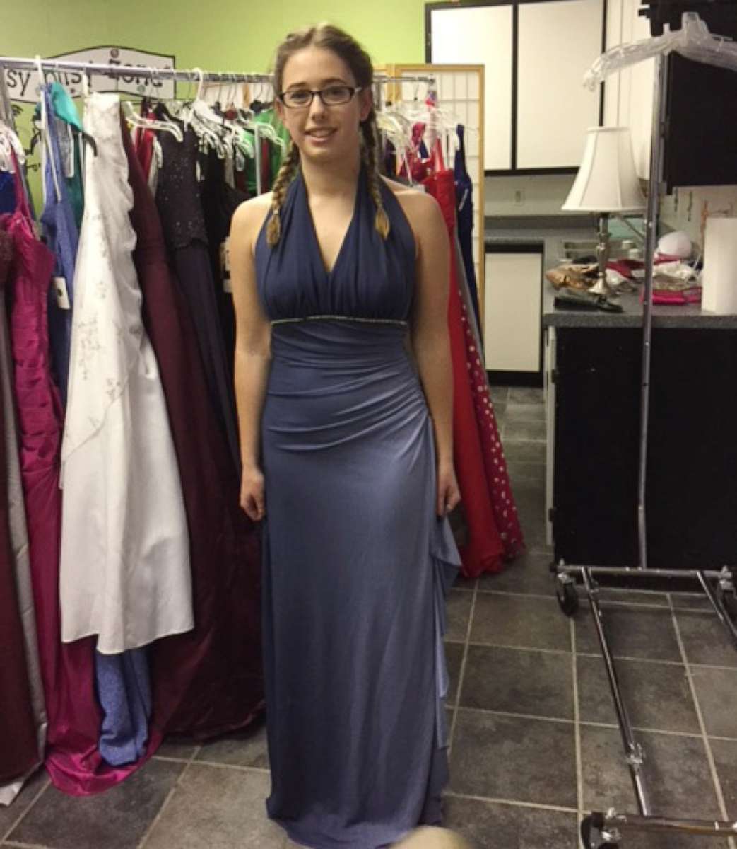 PHOTO: Abby Simard was the recipient of a prom dress from Tammi's Closet.