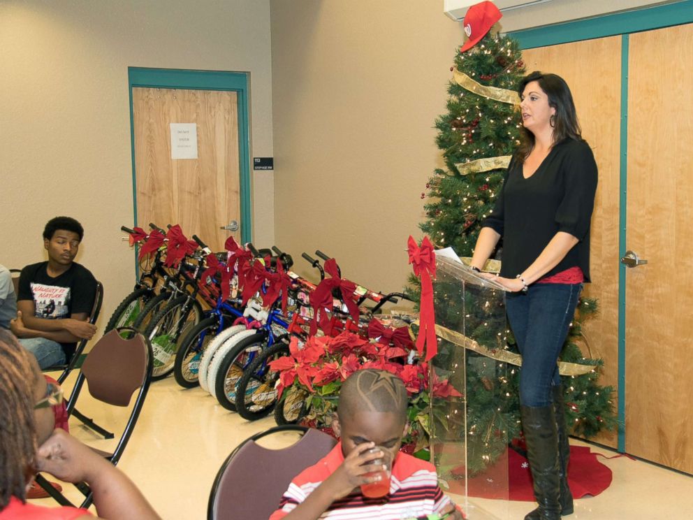 PHOTO: Carolynn Smith of Tampa, Florida, hosted an inner-city Christmas charity event two years ago.