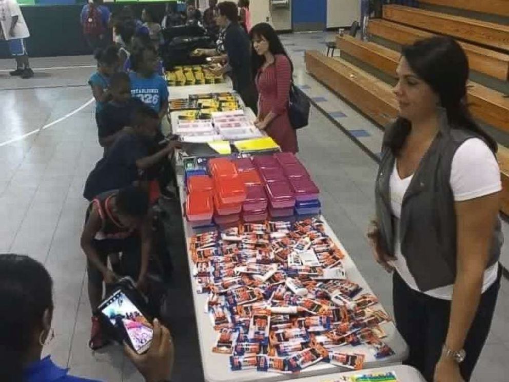 PHOTO: Carolynn Smith often volunteers to help inner-city kids in Tampa, Florida.