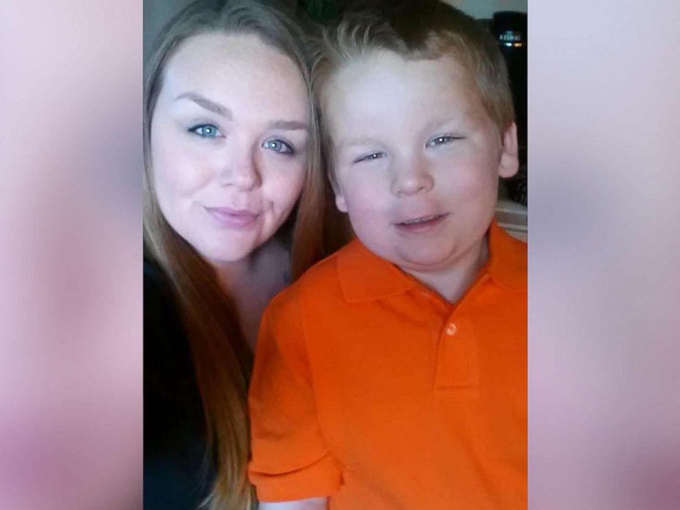 PHOTO: Tara Parker Routzong, of Troy, Ala., with her 9-year-old son Landon.