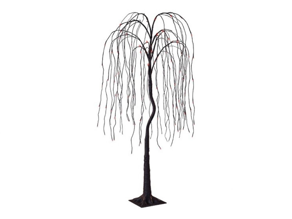 PHOTO: Target's pre-lit artificial willow tree with orange lights that sells for $84.99 is pictured here.