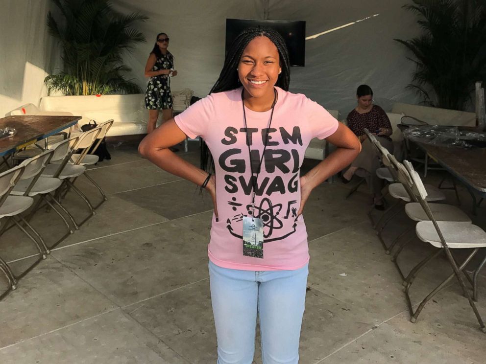 PHOTO: Taylor Richardson in an undated photo wearing a STEM (science, technology, engineering and mathematics) t-shirt.