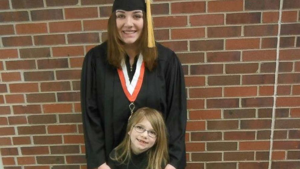 PHOTO: Shannon Haines seen in a photo with her daughter Kaylee after graduating with a bachelor's degree in biotechnology from the University of Nebraska Omaha, in 2013 summa cum laude.