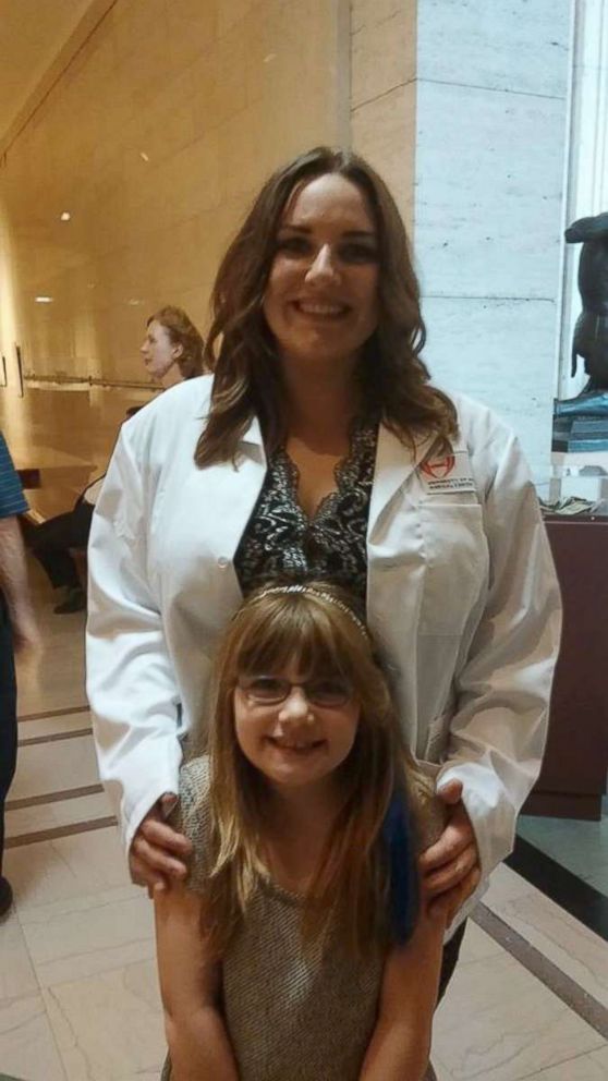 PHOTO: Shannon Haines, now 29, of Nebraska, became pregnant with her daughter Kaylee at the age of 16. On July 1, Shannon Haines will begin her residency through UNMC Pediatrics Residency Program in order to become a pediatrician. 