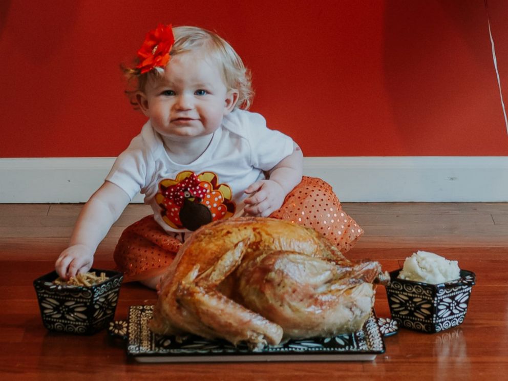 PHOTO: Eleanor Tallman of Lees Summit, Mo., loved her homemade turkey. 