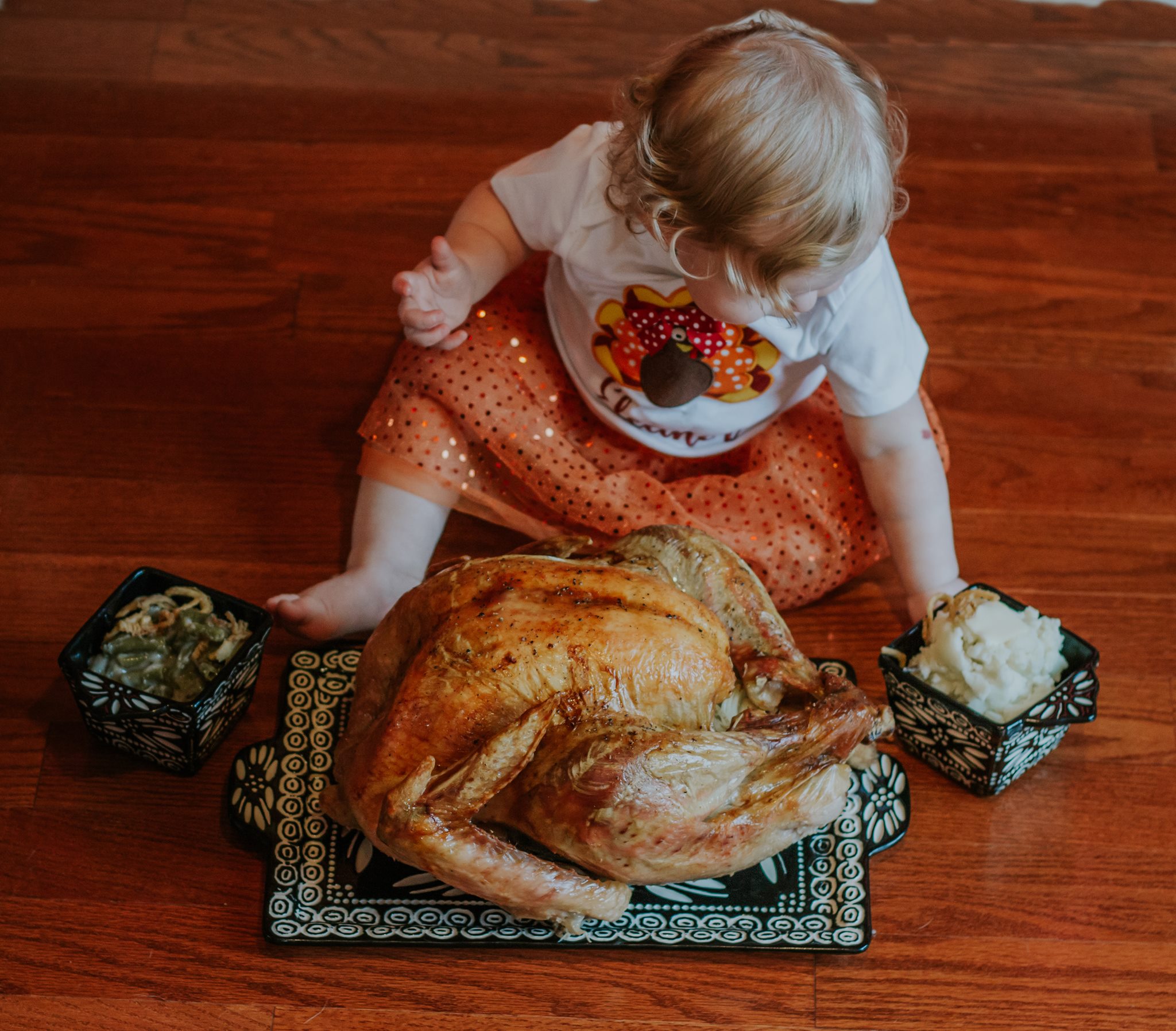 PHOTO: "My mother actually baked the turkey and brought it over for me," Eleanor's mom, Nina Tallman, said.