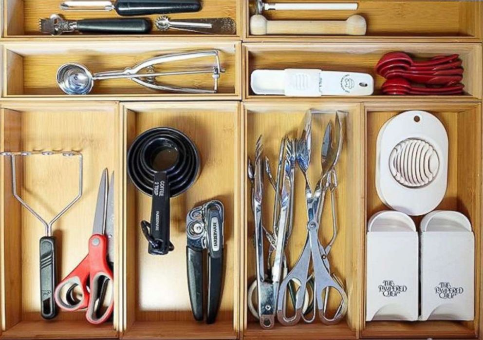 PHOTO: The Home Edit founders recommend organizing a home by starting with a drawer.