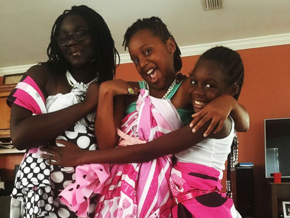 PHOTO: DaShoan and Sofia Olds of Florida, told ABC News that the adoption of Necia, 12, Eric, 10, Erica, 10, Zavian, 9, Dava, 8, Keyon, 5, and Reggie, 4, will become official in September.