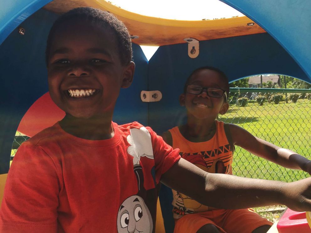 PHOTO: DaShoan and Sofia Olds of Florida, took seven siblings into their home after seeing their story on a local news channel.