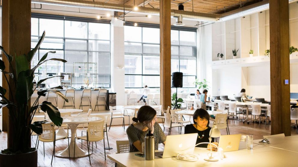 The Riveter is a co-working space for women to go to work, meet, share resources and learn from each other. 