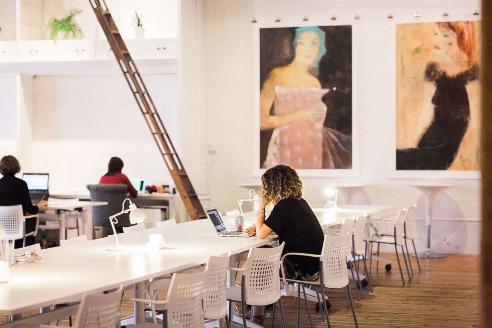PHOTO: The Riveter is a co-working space for women to go to work, meet, share resources and learn from each other. 