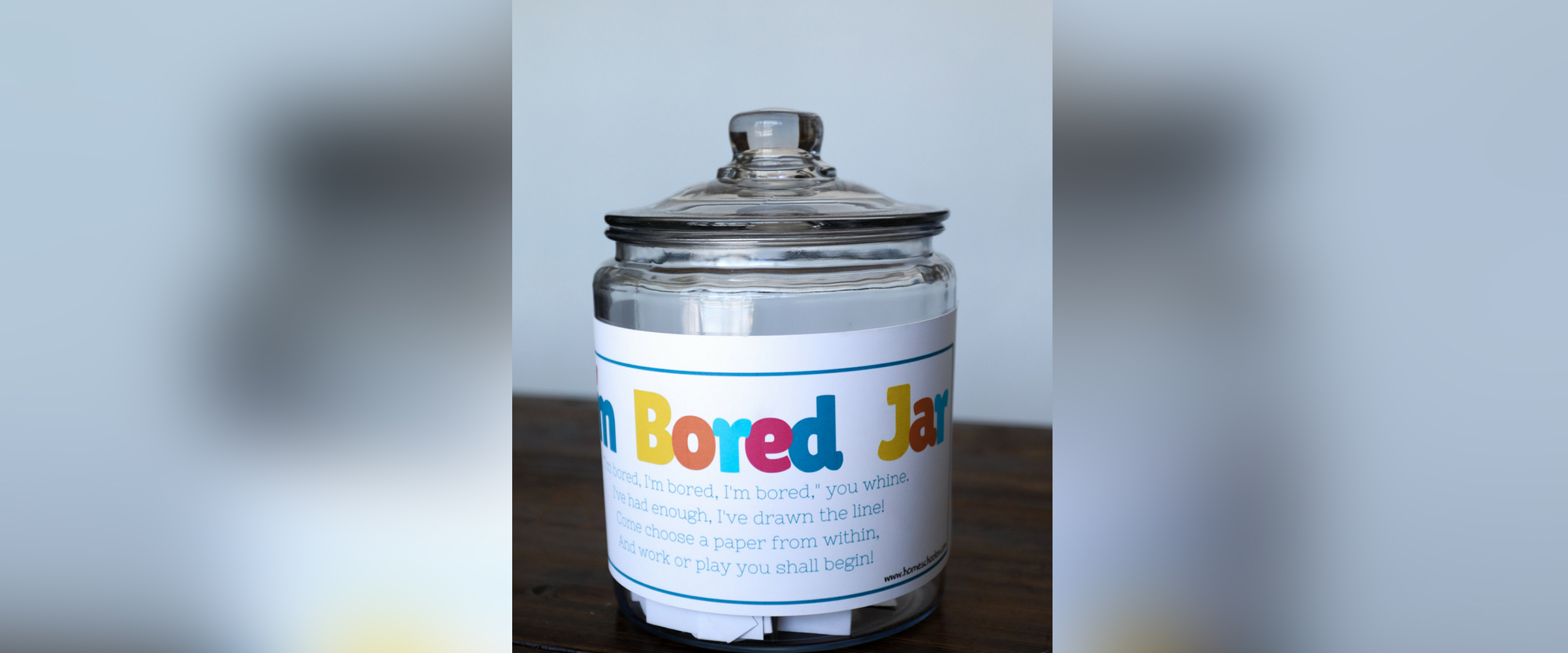 PHOTO: When the kids say "I'm bored" this summer, have them pick an activity out of the "bored jar."
