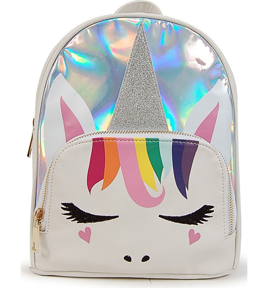 PHOTO: Silver Unicorn Backpack