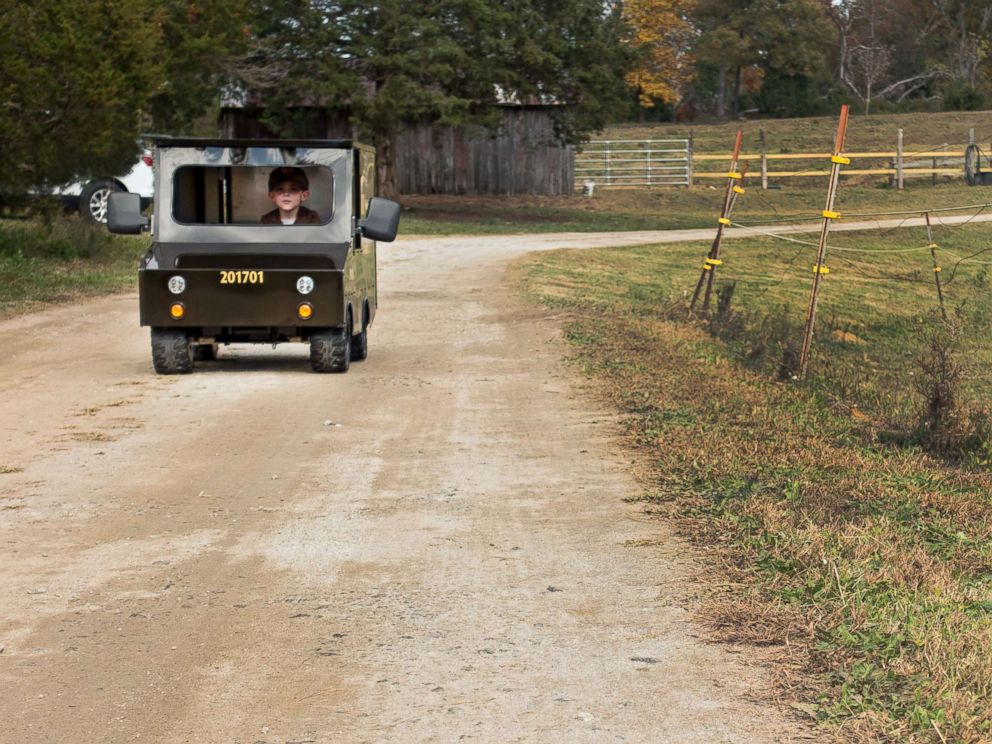PHOTO: James mom, Lauren Walker, said that he has put a million miles on the truck since he received it.