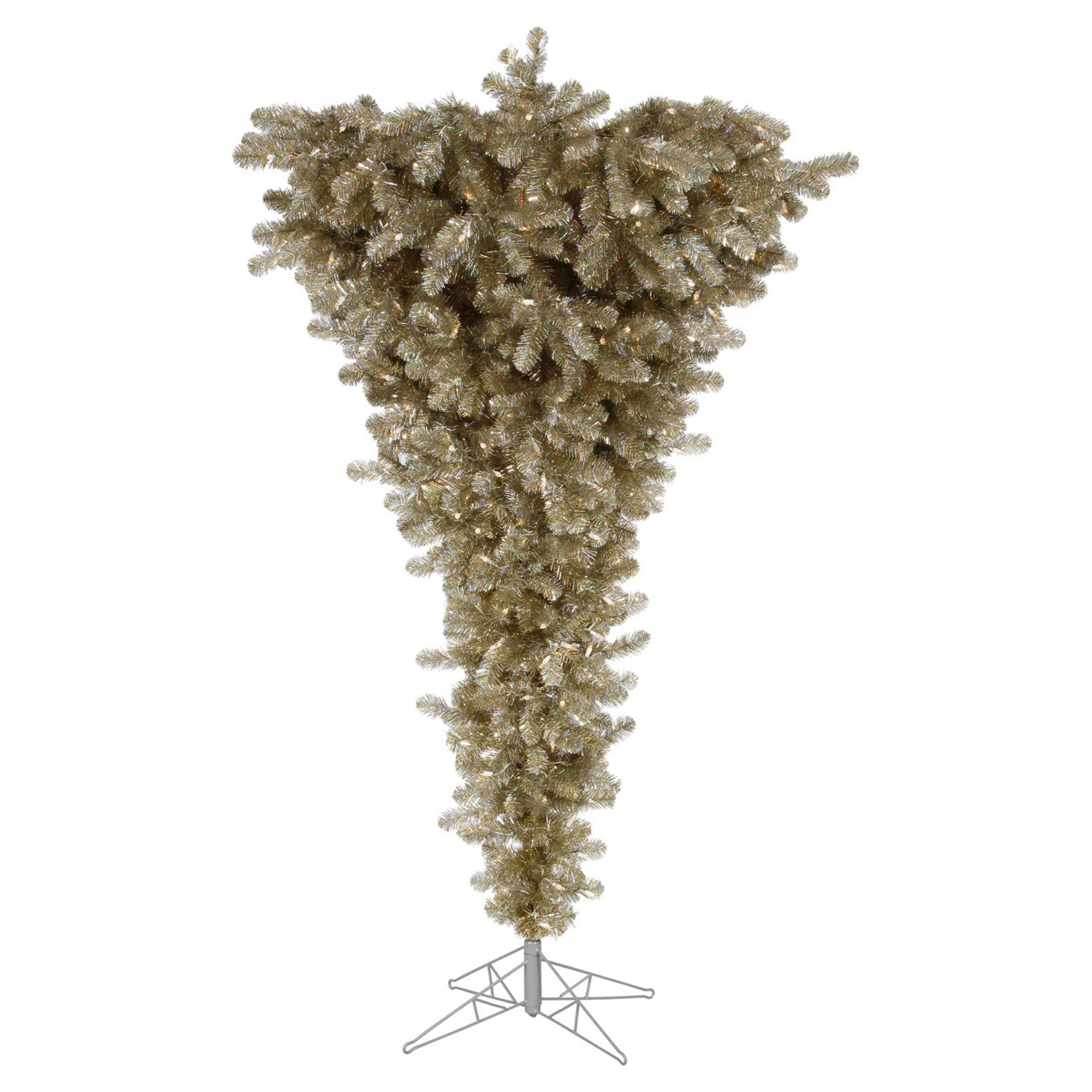 PHOTO: A 7.5-foot pre-lit champagne colored Christmas tree sold at Target.