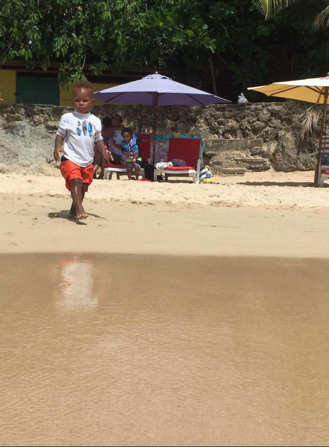 PHOTO: Brooke Crittendon's 3-year-old son Lennon in Trinidad in Summer 2017.
