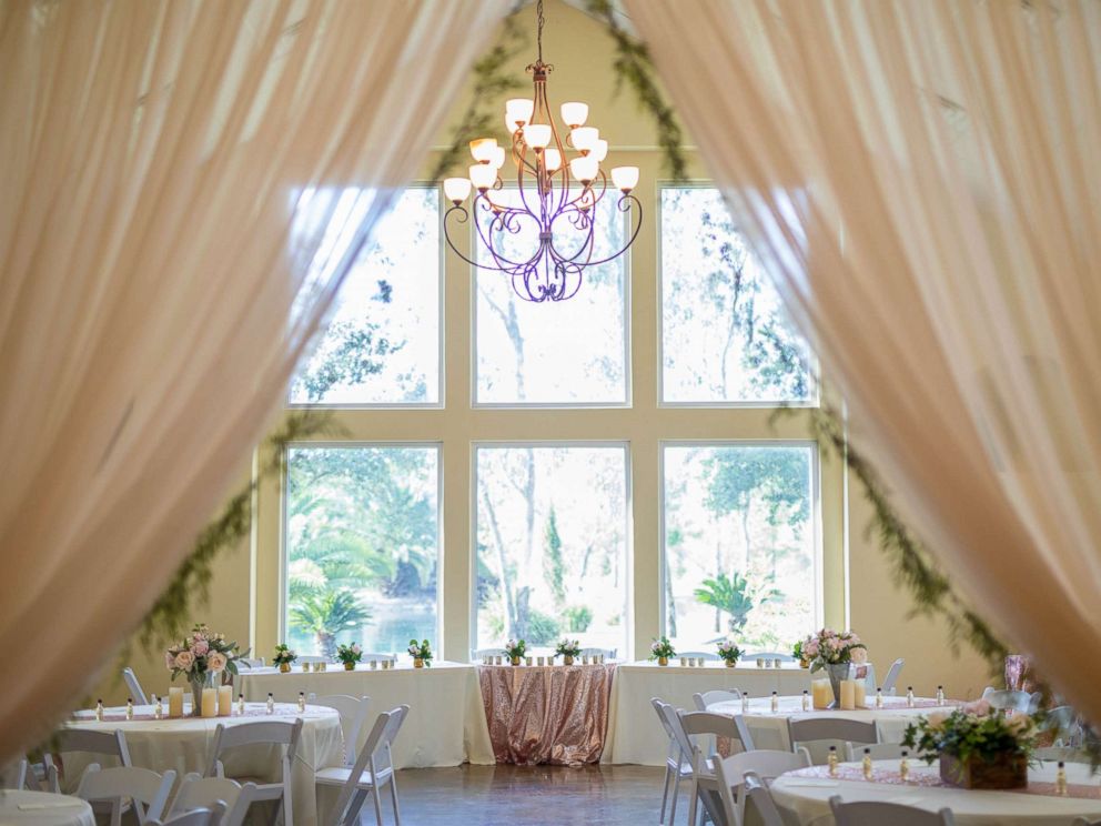 PHOTO: Chloe and Timothy Waterreus of Kingwood, Texas, were surprised with a free dream wedding after their home and original wedding plans were ruined by the storm.