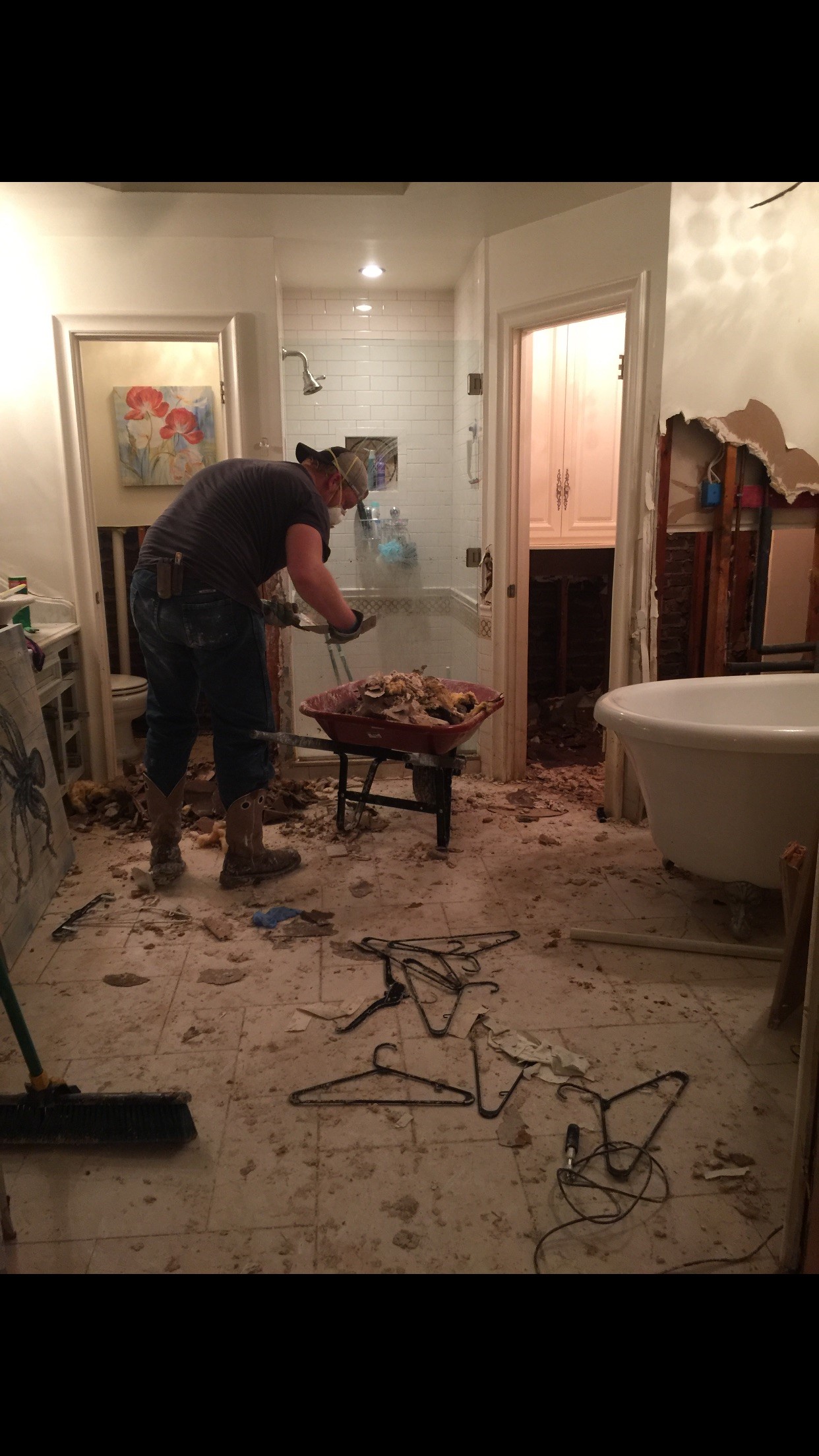 PHOTO: Chloe and Timothy Waterreus' home in Kingwood, Texas, was flooded with six feet of water after Hurricane Harvey struck.