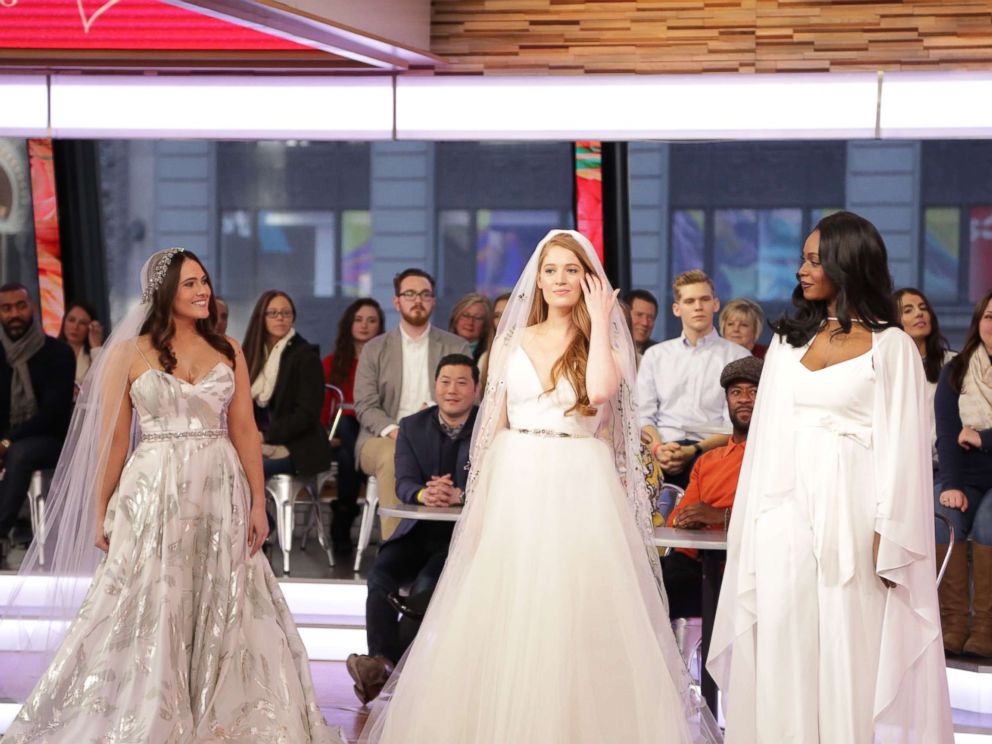 PHOTO: Dresses with embroidery, statement veils, and capes are bridal trends of 2018, according to Etsy.