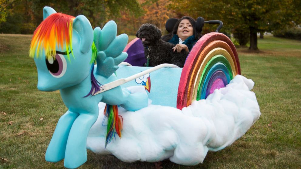 Magic Wheelchair, a nonprofit based in Kaizer, Oregon, teams with volunteers across the country to create elaborate costumes for children in wheelchairs.