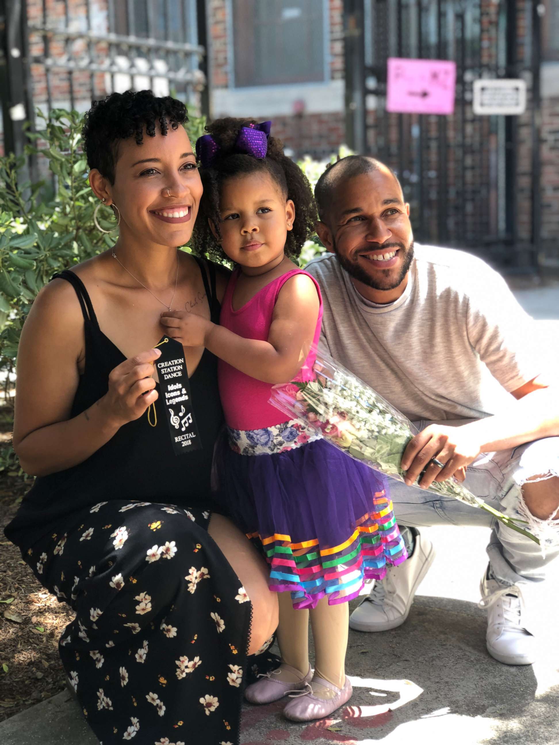 PHOTO: Aaron White, Los Angeles based at-risk youth advocate, is committed to building a long-lasting bond with his daughter .
