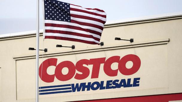 FILE - An American flag flies outside a Costco Warehouse in Cranberry, Pa., on March 7, 2025. (AP Photo/Gene J. Puskar, File)