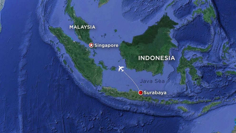 AirAsia Airbus A320-200 Map flight path