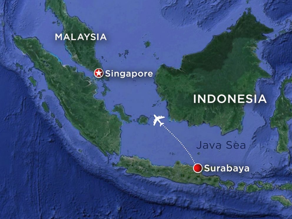 AirAsia Airbus A320-200 Map flight path