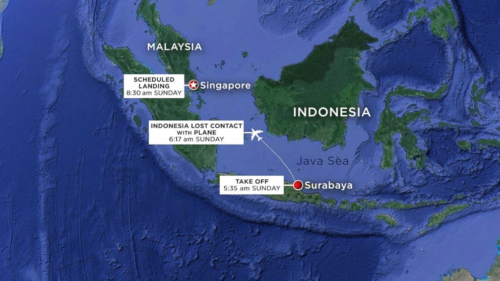 AirAsia Airbus A320-200 Map flight path with times 2