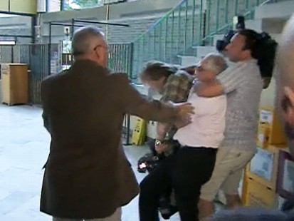 Video: Courthouse chaos breaks out after sentencing of Bonnie Sweeten.