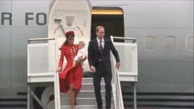 Royal Trio Welcomed in New Zealand