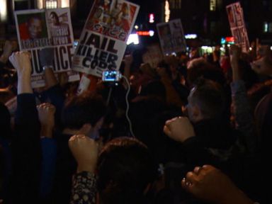 VIDEO: Part 1: Anger explodes in the streets after grand jury finds "no probable cause" to indict Officer Darren Wilson in shooting death of Michael Brown.