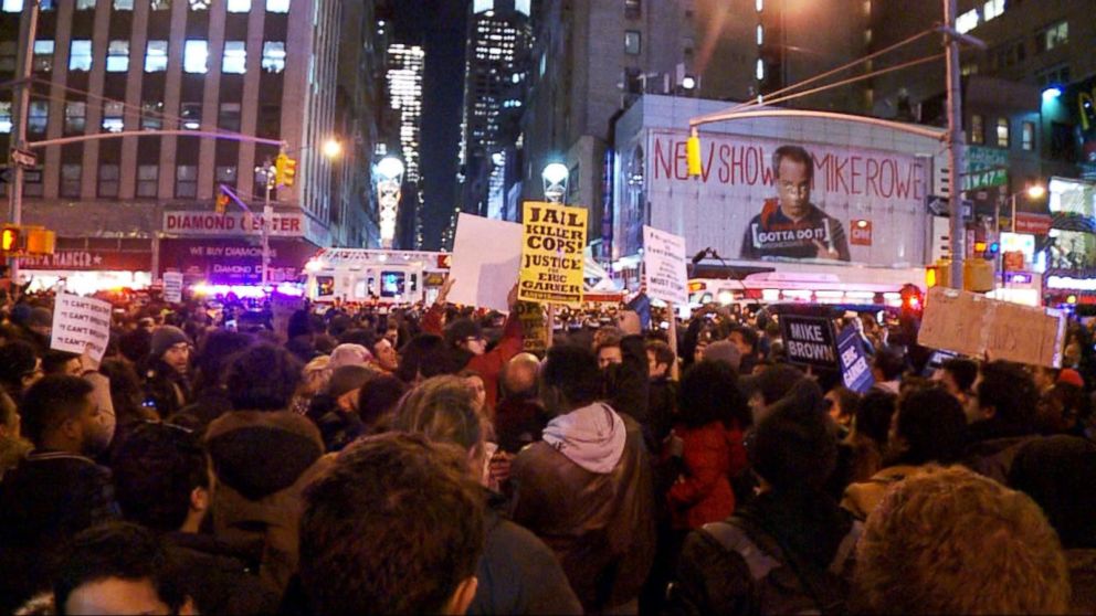 Eric Garner, NYPD Grand Jury Decision Sparks Demonstrations | GMA