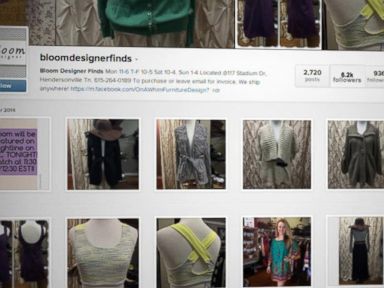 Entrepreneurs and major fashion brands are turning to the photo-sharing social tool to promote items for sale.