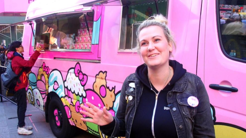 Video Hello Kitty Cafe Takes Sweet Tour to NYC - ABC News