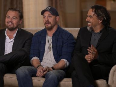 'Revenant's' Leo DiCaprio, Tom Hardy, Alejandro Inarritu on Making the Film